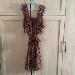 Madewell x Karen Walker floral dress. Size 6. In great condition.